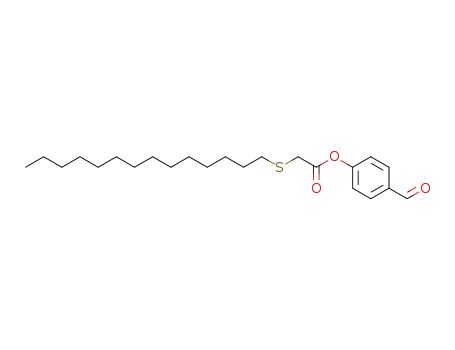 4-formylphenyl 2-(tetradecylthio)acetate