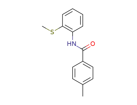 4-methyl-N-(2-(methylthio)phenyl)benzamide