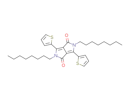 Molecular Structure of 1057401-08-7 (2,5-dioctyl-3,6-di(thiophen-2-yl)pyrrolo[3,4-c] pyrrole-1,4(2H,5H)-dione)