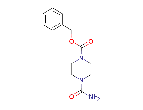 Molecular Structure of 588-88-5 (4-Carbamyl-1-piperazinecarboxylic acid benzyl ester)