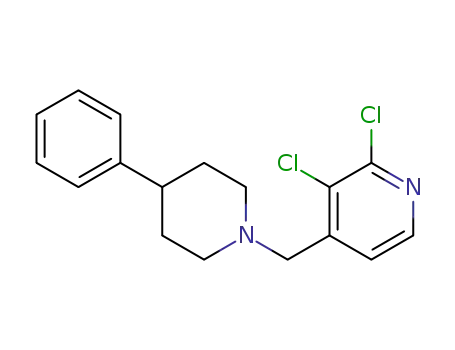 2,3-dichloro-4-[(4-phenyl-piperidin-1-yl)methyl]pyridine