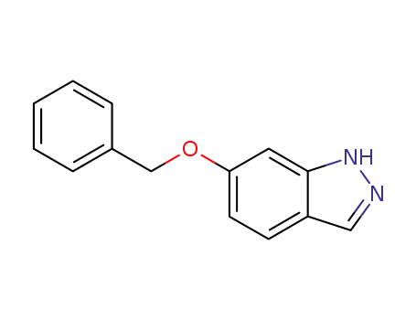 Molecular Structure of 874668-62-9 (6-BENZYLOXY-1H-INDAZOLE)
