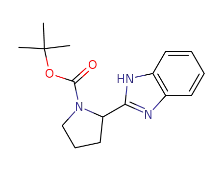 tert-butyl 2-(1H-benzo[d]imidazol-2-yl)pyrrolidine-1-carboxylate