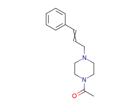 1-(4-cinnamylpiperazin-1-yl)ethan-1-one