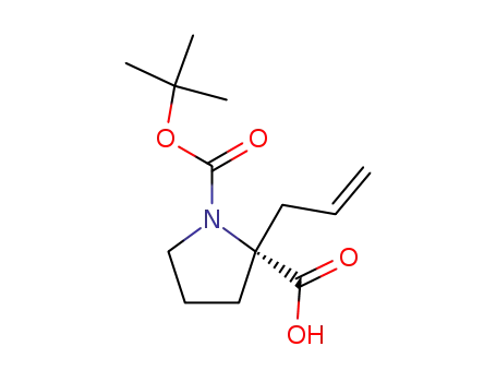 (R)-2-Allyl-1-(tert-butoxycarbonyl)pyrrolidine-2-carboxylic acid
