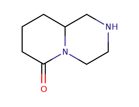 Molecular Structure of 151665-85-9 (6H-Pyrido[1,2-a]pyrazin-6-one,octahydro-(9CI))
