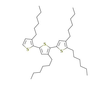 3,4',4,5-tetrahexyl-2,2':5',2-terthiophene