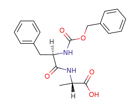 Molecular Structure of 16088-00-9 (N-benzyloxycarbonylphenylalanylalanine)