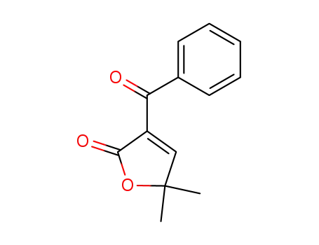 Molecular Structure of 51716-58-6 (2(5H)-Furanone, 3-benzoyl-5,5-dimethyl-)