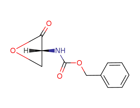 Molecular Structure of 98632-91-8 ((R)-benzyl 2-oxooxetan-3-ylcarbamate)