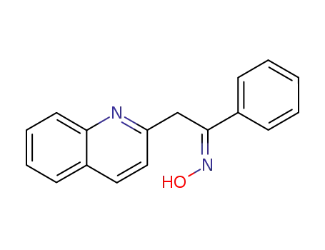 syn-(E)-2-(2-Chinolyl)-1-phenylethanonoxim