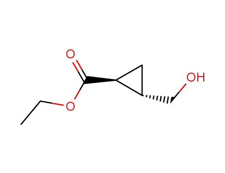 시클로프로판카르복실산, 2-(히드록시메틸)-, 에틸 에스테르, (1S-트랜스)-(9CI)
