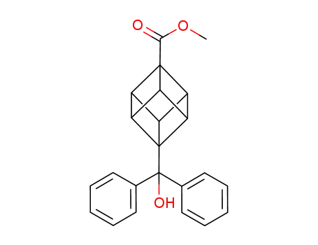methyl 4-(α,α-diphenylhydroxymethyl)pentacyclo<4.2.0.0<sup>2,5</sup>.0<sup>3,8</sup>.0<sup>4,7</sup>>octane-1-carboxylate