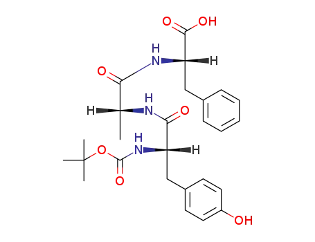 L-Phenylalanine, N-[(1,1-dimethylethoxy)carbonyl]-L-tyrosyl-D-alanyl-