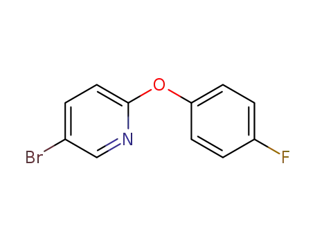 Molecular Structure of 936343-65-6 (5-Bromo-2-(4-fluoro-phenoxy)-pyridine)