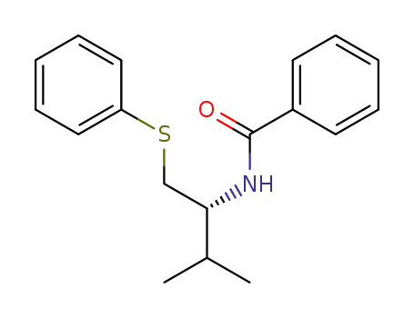 <i>N</i>-(2-methyl-1-phenylsulfanylmethyl-propyl)-benzamide