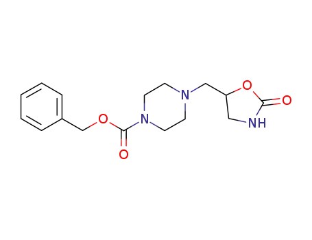 benzyl 4-((2-oxooxazolidin-5-yl)methyl)piperazine-1-carboxylate