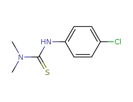 Molecular Structure of 2212-17-1 (3-(4-chlorophenyl)-1,1-dimethylthiourea)