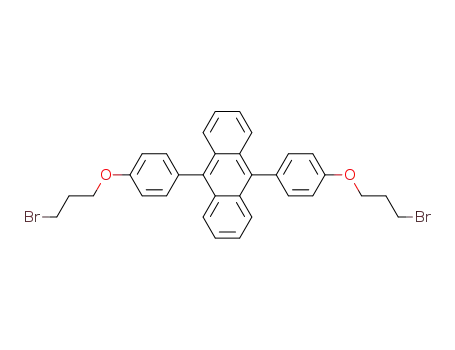 9,10-bis(4-bromopropoxyphenyl)anthracene