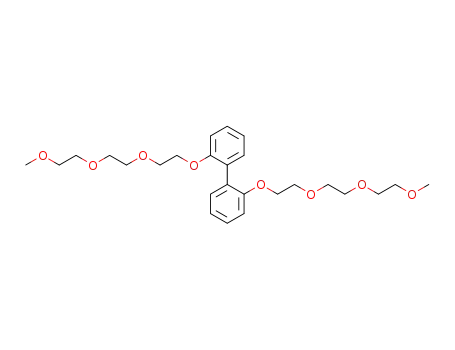 Molecular Structure of 57721-98-9 (2,2'-Bis-{2-[2-(2-methoxy-ethoxy)-ethoxy]-ethoxy}-biphenyl)