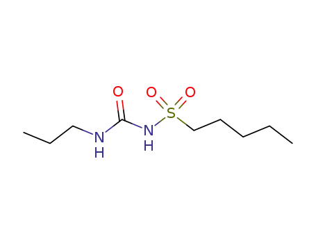 Molecular Structure of 98952-50-2 (<i>N</i>-(pentane-1-sulfonyl)-<i>N</i>'-propyl-urea)