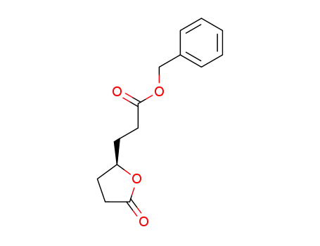 S-(-) estere benzilico dell'acido γ-butirrolatton-γ-3-propionico