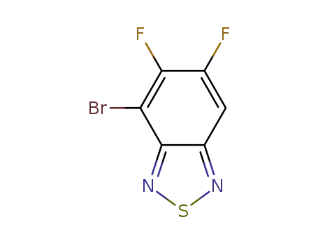 Molecular Structure of 1557037-07-6 (4-bromo-5,6-difluorobenzo[c][1,2,5]thiadiazole)