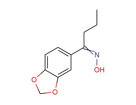 1-(benzo[d][1,3]dioxol-5-yl)butan-1-onoxime