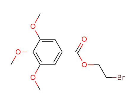 Benzoic acid, 3,4,5-trimethoxy-, 2-bromoethyl ester