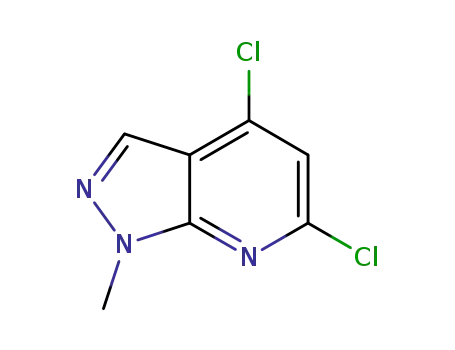 4,6-디클로로-1-메틸-1H-피라졸로[3,4-B]피리딘