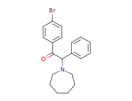 Ethanone, 1-(4-bromophenyl)-2-(hexahydro-1H-azepin-1-yl)-2-phenyl-
