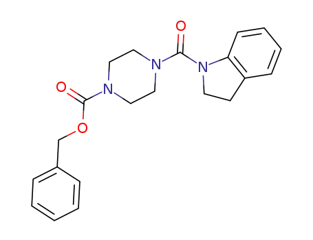 benzyl 4-(indoline-1-carbonyl)piperazine-1-carboxylate