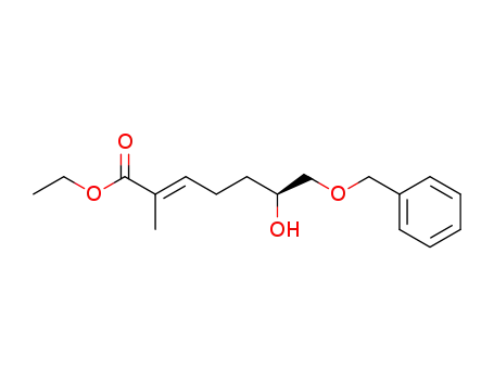 (E)-(S)-7-Benzyloxy-6-hydroxy-2-methyl-hept-2-enoic acid ethyl ester