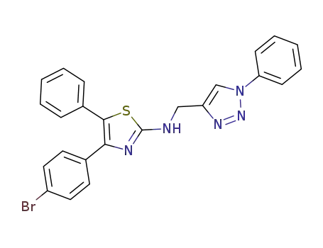 [4-(4-bromophenyl)-5-phenylthiazol-2-yl](1-phenyl-1H-[1,2,3]triazol-4-yl)methylamine