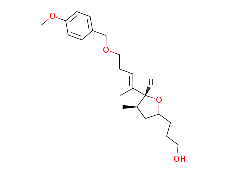 3-{(4R,5R)-5-[(E)-4-(4-Methoxy-benzyloxy)-1-methyl-but-1-enyl]-4-methyl-tetrahydro-furan-2-yl}-propan-1-ol