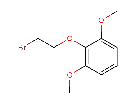 Molecular Structure of 59825-50-2 (2-(2-bromoethoxy)-1,3-dimethoxybenzene)