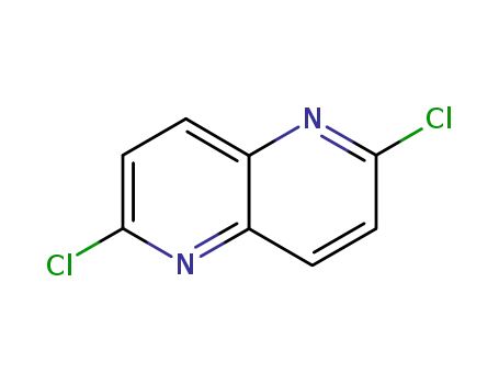 Molecular Structure of 27017-66-9 (2,6-Dichloro-1,5-naphthyridine)
