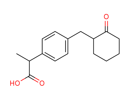 Benzeneacetic acid, a-methyl-4-[(2-oxocyclohexyl)methyl]-