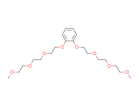 Molecular Structure of 57721-95-6 (1,2-BIS[2-[2-(2-METHOXYETHOXY)ETHOXY]ETHOXY]BENZENE)