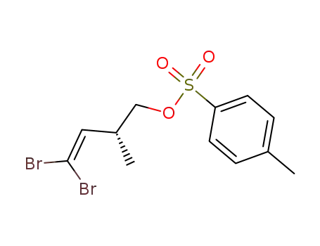 (R)-4,4-dibromo-2-methyl-1-(toluene-4-sulfonyloxy)but-3-ene