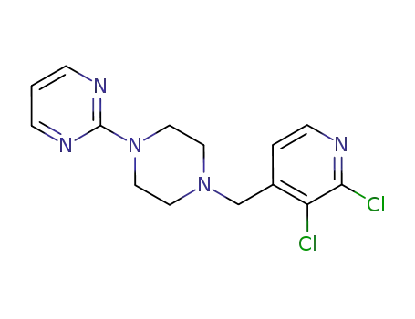 2-[4-(2,3-dichloropyridin-4-ylmethyl)piperazin-1-yl]pyrimidine