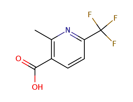 Molecular Structure of 261635-93-2 (2-METHYL-6-(TRIFLUOROMETHYL)NICOTINIC ACID)