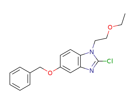 2-chloro-1-(2-ethoxyethyl)-5-phenylmethoxy-1H-benzimidazole