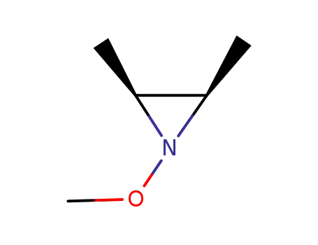 1-Methoxy-2,3-cis-dimethylaziridine (sin)