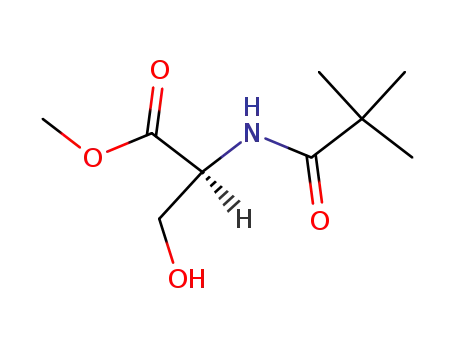 L-Serine, N-(2,2-dimethyl-1-oxopropyl)-, methyl ester