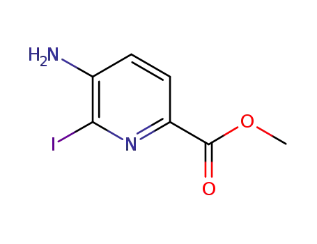 메틸 5-아미노-6-요오도피콜린산염