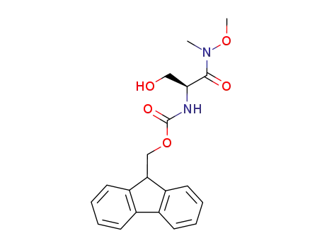 Carbamic acid,
[(1S)-1-(hydroxymethyl)-2-(methoxymethylamino)-2-oxoethyl]-,
9H-fluoren-9-ylmethyl ester