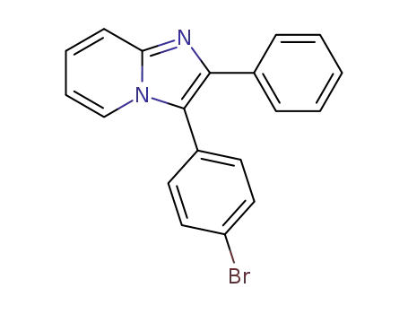 2-phenyl-3-(p-bromophenyl)imidazo[1,2-a]pyridine