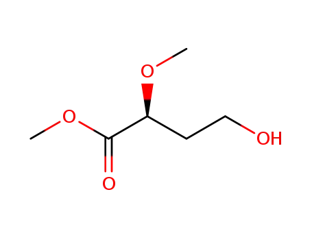 Molecular Structure of 1177369-50-4 (methyl (S)-4-hydroxy-2-methoxybutyrate)
