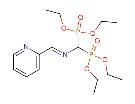 tetraethyl (E)-N-(2-pyridinemethyliden)aminomethyldiphosphonate